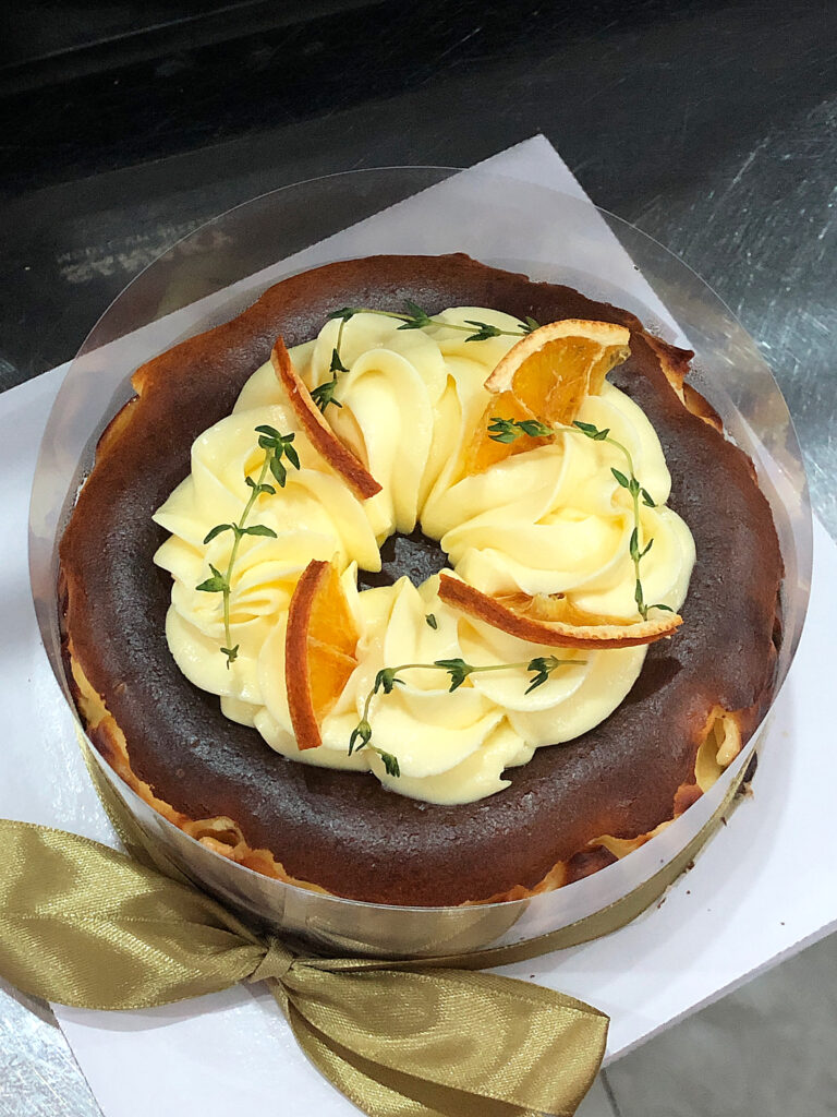 Small Basque Burnt Cheesecake in Hoian